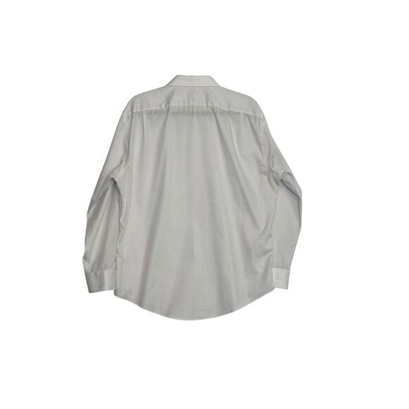 Nordstrom Rack off white woven long sleeves dress shirt size XL - Picture 9 of 12